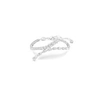Swarovski Bracelet Matrix, Tailles variées, Blanc, Métal rhodié
