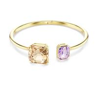 Swarovski Bracelet Millenia, taille octogonale, multicolore, plaqué or