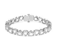 Swarovski Bracelet Millenia, Taille trillion, Blanc, Métal rhodié