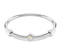 Swarovski Bracelet rigide chroma, coupe mixte, étoile, blanc, plaqué rhodium