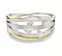 Swarovski Bracelet rigide Hyperbola, cristaux, mélange de placage, zircon