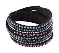 Swarovski - Bracelet Slake Deluxe - Femme - Accessoires - Noir - Taille: ONE Size