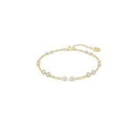 Strand Swarovski Remix Collection, Taille ronde, Blanc, Placage de ton or OS