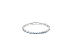 Swarovski Tennis Imber Emily Soft Bracelet, bleu, rhodium brillant
