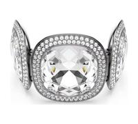 Swarovski Bracelet Una Angelic, coupe coussin, blanc, plaqué ruthénium