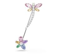 Swarovski Broche Ariana Grande x Swarovski, Tailles variées, Libellule, Multicolore, Métal rhodié