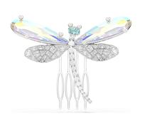 Swarovski Broche et accessoire cheveux Ariana Grande pour Swarovski Crystal Pearl coupe mixte libellule blanche plaqué rhodium