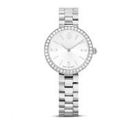 Swarovski Montre Certa Fabriquée en Suisse Bracelet en métal ton argenté Acier inoxydable OS