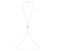 SWAROVSKI Chaîne de corps en cristal X SKIMS Bijoux de corps, taille unique, Cristal, Pas de gemme