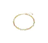 Collier Tennis Gema, Tailles variées, Multicolore, Placage de ton or OS