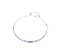 Swarovski Chaîne jaune / violet / rose / argent, Taille One Size