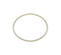 Swarovski Chaîne 'Matrix' or / blanc, Taille M