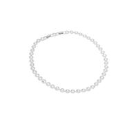 Swarovski Chaîne 'Una' argent / transparent, Taille One Size