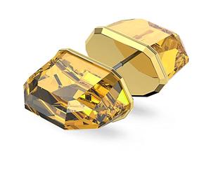 Swarovski Clous d’oreille Lucent, Mono, Jaune, Placage de ton or