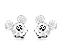 Clous d'oreilles Disney Mickey Mouse Blanches Métal rhodié