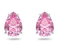 Swarovski Femmes Boucles d'oreilles 'Gema' rose / argent, Gris Taille unique