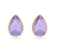 Swarovski Clous d'oreilles Orbita, Taille goutte, Multicolores, Placage de ton or