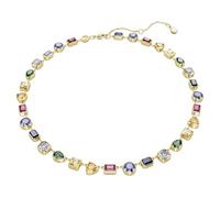 Swarovski Collier Imber Multicolore, Placage de ton or, Tailles variées OS