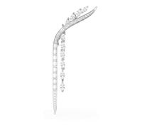 Broche Mesmera, Tailles variées, Blanche, Métal rhodié OS