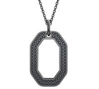 Swarovski - Collier avec Pendentif Dextera Octogone Noir 5651703 - unisex - Accessoires - Noir - Taille: ONE Size