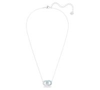 Swarovski - Collier Cercles Entrelacés Pavé Stone - Femme - Accessoires - Gris - Taille: ONE Size