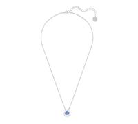Swarovski - Collier Cristal Bleu Trilliant - Femme - Accessoires - Gris - Taille: ONE Size