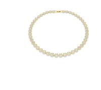 Swarovski - Collier Élégant en Or avec Cristal - Femme - Accessoires - Jaune - Taille: ONE Size