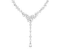 Swarovski Collier en Y Mesmera coupe mixte blanc plaqué rhodium