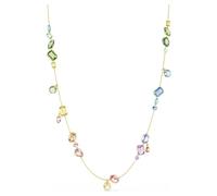 Swarovski Collier Gema, coupe mixte, multicolore, plaqué or
