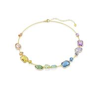 Swarovski Collier Gema, Multicolore, Tailles variées, Placage de ton or
