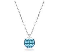 Swarovski Collier Ginger T Bar, blanc, métal doré rose