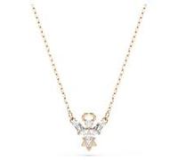 Swarovski Collier magique ange blanc plaqué or rose 18 carats - 5735417