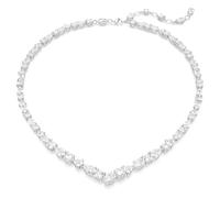 Swarovski Collier Mesmera, Blanc, Métal rhodié, Tailles variées