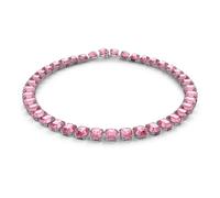 Collier Millenia, Taille octogonale, Rose, Métal rhodié OS