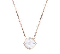 Swarovski Collier North, Blanc, Métal Doré Rose