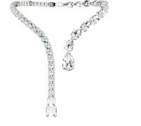 Swarovski Collier ouvert Matrix coupe mixte blanche