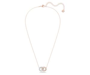 Swarovski - Collier Pierre Anneaux Entrelacés - Femme - Accessoires - Jaune - Taille: ONE Size