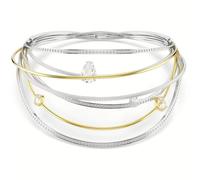 Swarovski Collier ras du cou Hyperbola, cristaux Cry, mélange de placage, zircon