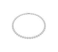 Swarovski Collier Tennis Una Angelic Taille ronde Moyen Blanc Métal rhodié