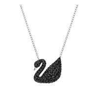 Swarovski - Collier Unisexe Pendentif Cygne Noir Rhodié 5347329 - unisex - Accessoires - Gris - Taille: ONE Size