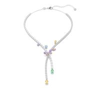 Swarovski - Collier Y Libellule aux Coupes Mixtes - Femme - Accessoires - Multicolore - Taille: ONE Size