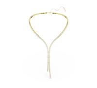 Swarovski - Collier Y Matrix - Femme - Accessoires - Jaune - Taille: ONE Size