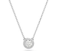 Swarovski Constella Collection de bijoux en cristal, coupe ronde, finition ton rhodium, taille unique, Zircone cubique, Diamant