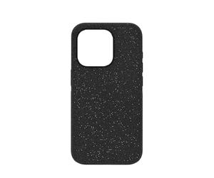Swarovski Coque High pour iPhone 15 Pro, entièrement ornée de cristaux noirs