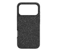 Swarovski Coque High pour iPhone, Cristaux Noirs Scintillants, Compatible avec Les chargeurs Apple Officiels, étui de Protection raffiné, Compatible avec iPhone 17 Pro Max, Noir