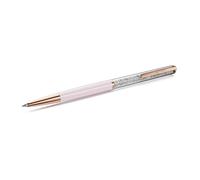 Swarovski Stylo à bille Crystalline Silk – laqué rose, placage ton or rose