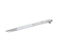 Swarovski Crystalline stylo à bille, Laqué blanc, Chromé