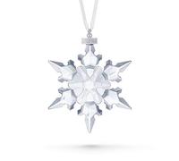 Swarovski Décoration d'anniversaire Flocon de Neige, édition limitée pour 2020, décoration de Sapin de Noël et décoration d'intérieur, Blanc, 8,2 x 6,5 x 1,3 cm
