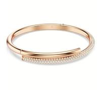 Swarovski Dextera Bracelet magnétique pour femme Or rose 16,1 cm Blanc 16,1 cm Cristal non gemme