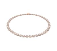 Swarovski - Elegant Rose Gold Necklace - Femme - Accessoires - Rose - Taille: ONE Size